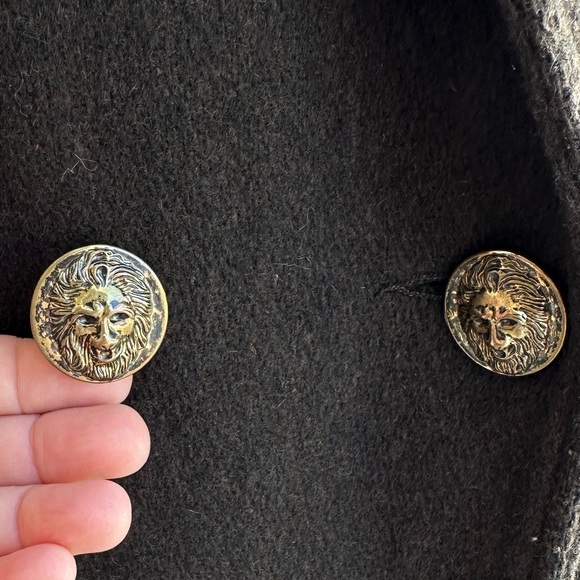 Vintage Brown Wool Coat - Picture 6 of 8